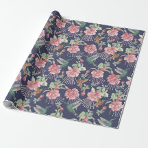 Hummingbirds Wrapping Paper