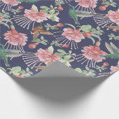 Hummingbirds Wrapping Paper Geschenkpapier (Ecke)
