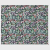 Hummingbirds Wrapping Paper Geschenkpapier (Flach)