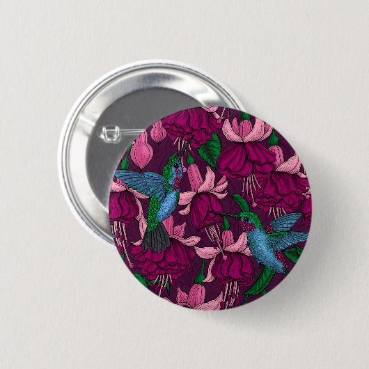 Hummingger Garten Button (Vorne & Hinten)