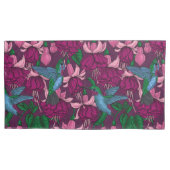 Hummingger Garten Kissenbezug (Vorderseite-Links)