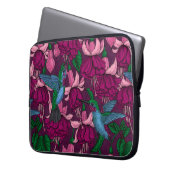 Hummingger Garten Laptopschutzhülle (Vorderseite Links)