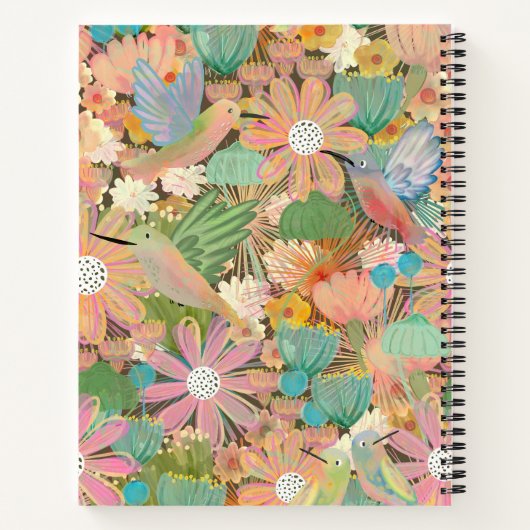 Hummingger Garten Notizblock (Rückseite)