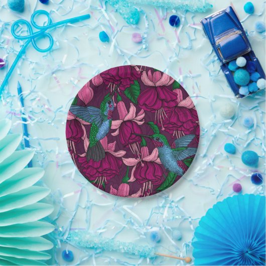 Hummingger Garten Pappteller (Party)