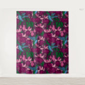 Hummingger Garten Wandteppich (Vorderseite)