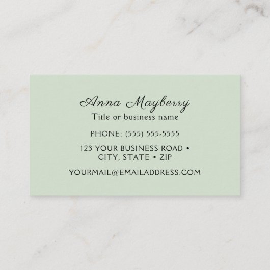 Hummingo Visitenkarte (Rückseite)