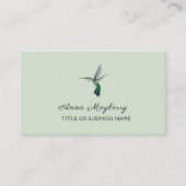 Hummingo Visitenkarte (Vorderseite)