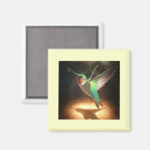 Hummingvogel3 Magnet (Vorderseite/Rückseite)