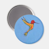 Hummingvogel 3 magnet (Vorderseite/Rückseite)