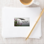 Hummingvogel Adressaufkleber (Insitu)