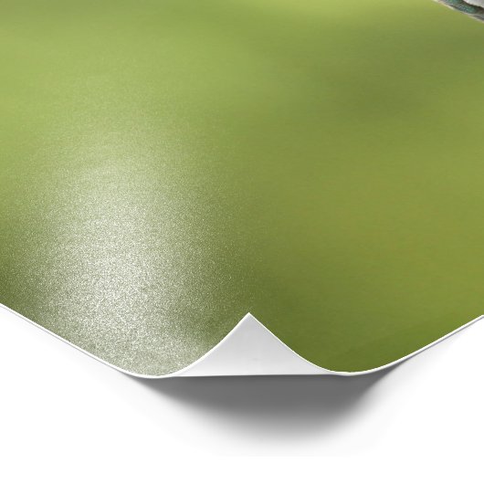 Hummingvogel am Feeder Fotodruck (Ecke)