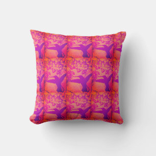 Hummingvögel auf dem Lavendel Pillow Kissen