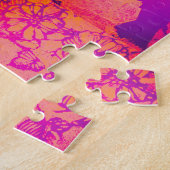 Hummingvögel auf dem Lavendel Pillow Puzzle (Seite)