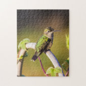 Hummingvogel auf einem Dornröschen Puzzle (Vertikal)