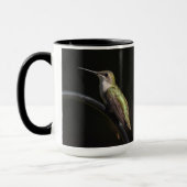 Hummingvögel auf schwarz tasse (Links)