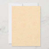 Hummingvögel auf Trumpet Vine Custom Invasion Einladung (Rückseite)