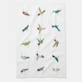 Hummingvögel aus Kalifornien Geschirrtuch (Vertikal)