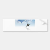 Hummingvogel Autoaufkleber (Vorne)