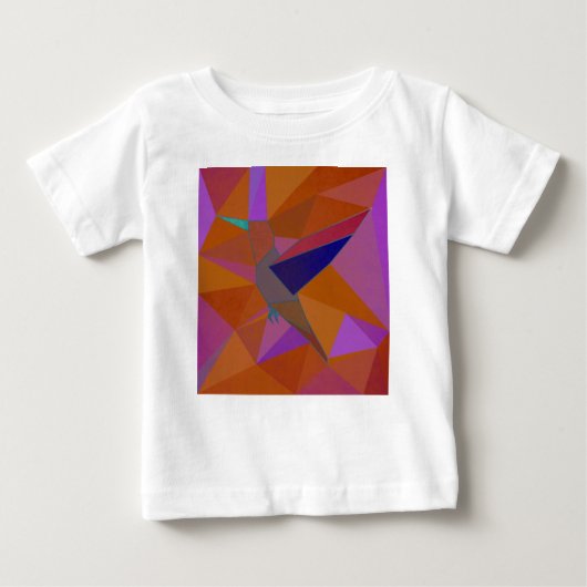 Hummingvogel Baby T-shirt (Vorderseite)