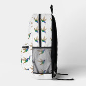 Hummingvogel Bedruckter Rucksack (Rechts)