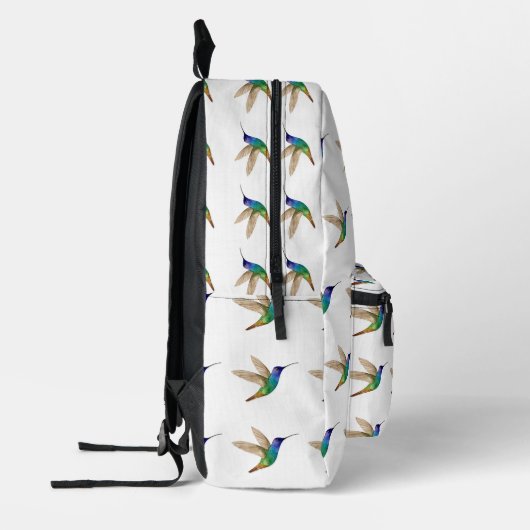 Hummingvogel Bedruckter Rucksack (Links)