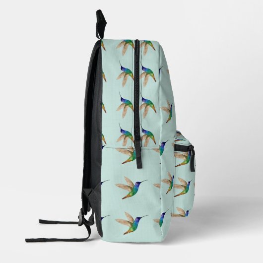 Hummingvogel Bedruckter Rucksack (Links)