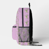 Hummingvogel Bedruckter Rucksack (Rechts)