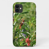 Hummingvogel-Blume Case-Mate iPhone Hülle (Rückseite)