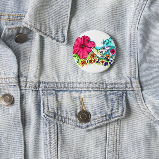 Hummingvogel Button (Beispiel)