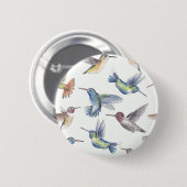 Hummingvögel Button (Vorne & Hinten)