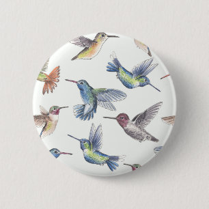 Hummingvögel Button