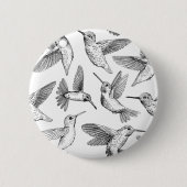 Hummingvögel Button (Vorderseite)
