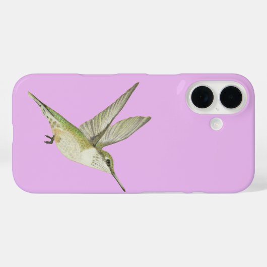 Hummingvogel Case-Mate iPhone Hülle (Rückseite (Horizontal))