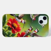 Hummingvögel Case-Mate iPhone Hülle (Rückseite (Horizontal))