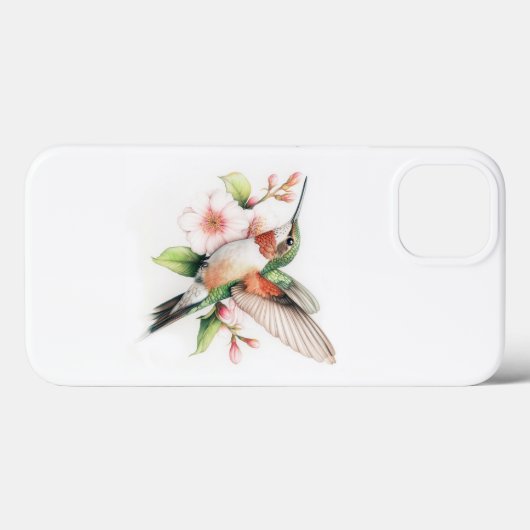 Hummingvogel Case-Mate iPhone Hülle (Rückseite (Horizontal))