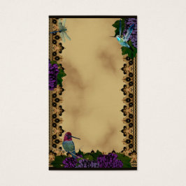 Hummingvögel, Dragonfly und Trauben Viktorianisch