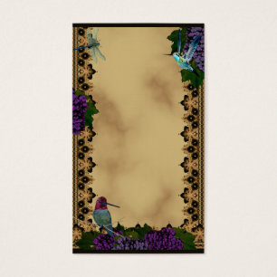 Hummingvögel, Dragonfly und Trauben Viktorianisch