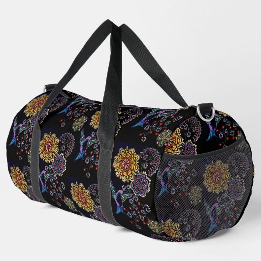 Hummingvogel Duffle Bag (Rechte Ecke)