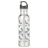 Hummingvögel Edelstahlflasche (Rückseite)