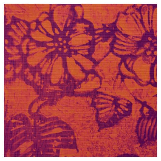 Hummingvögel, Fabrikat aus verblassenen Reds Stoff (Muster)