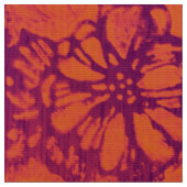 Hummingvögel, Fabrikat aus verblassenen Reds Stoff (Nahaufnahme)