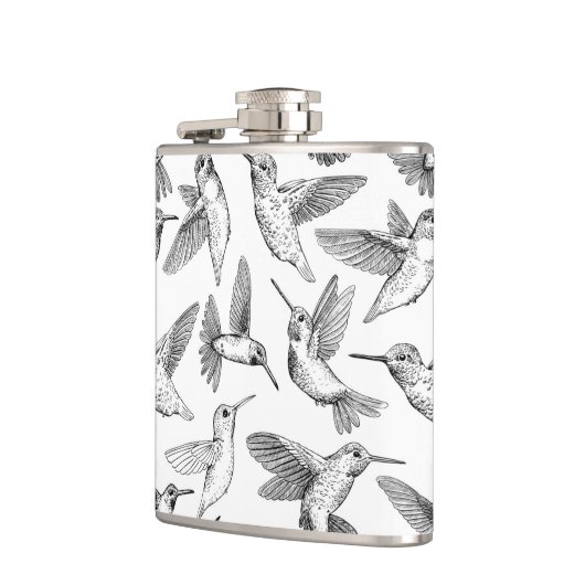 Hummingvögel Flachmann (Links)