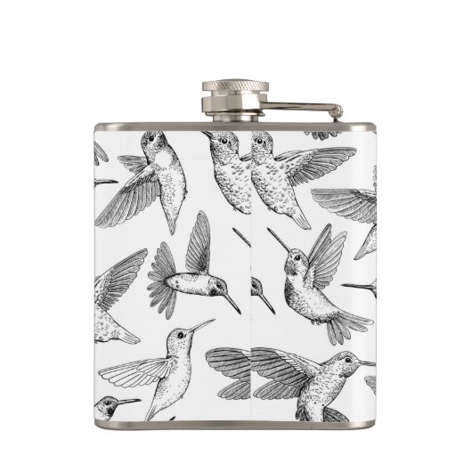 Hummingvögel Flachmann (Rückseite)