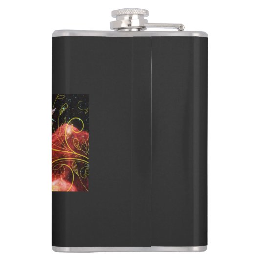 Hummingvogel Flachmann (Rückseite)