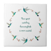 Hummingvögel Fliese (Vorderseite)