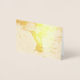 Hummingvogel Folienkarte