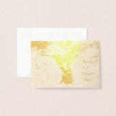 Hummingvogel Folienkarte (Vorderseite mit Umschlag)