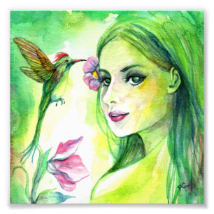 Hummingvogel Fotodruck