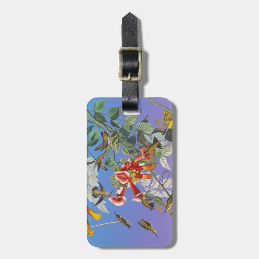 Hummingvögel Gepäckanhänger (Vorderseite vertikal)