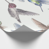 Hummingvögel Geschenkpapier (Ecke)